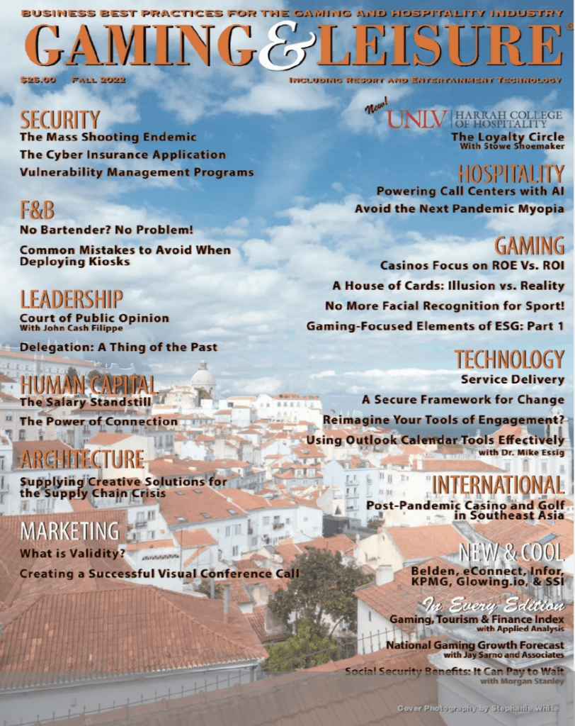 View Our Latest Edition - Gaming & Leisure
